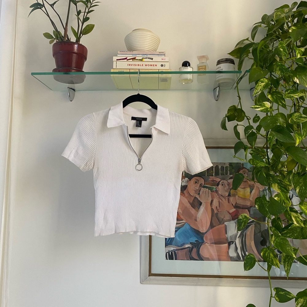 Forever 21 white top